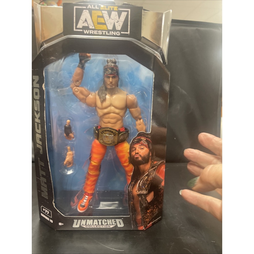 Matt Jackson - AEW Unmatched Series‎ 10 Jazwares Toy Wrestling Action Figure